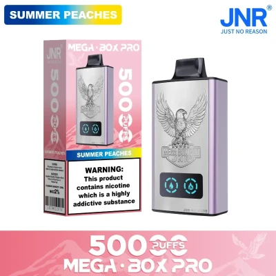 JNR Mega Box Pro 50K Summer Peaches | 50000 Puffs Disposable Vape